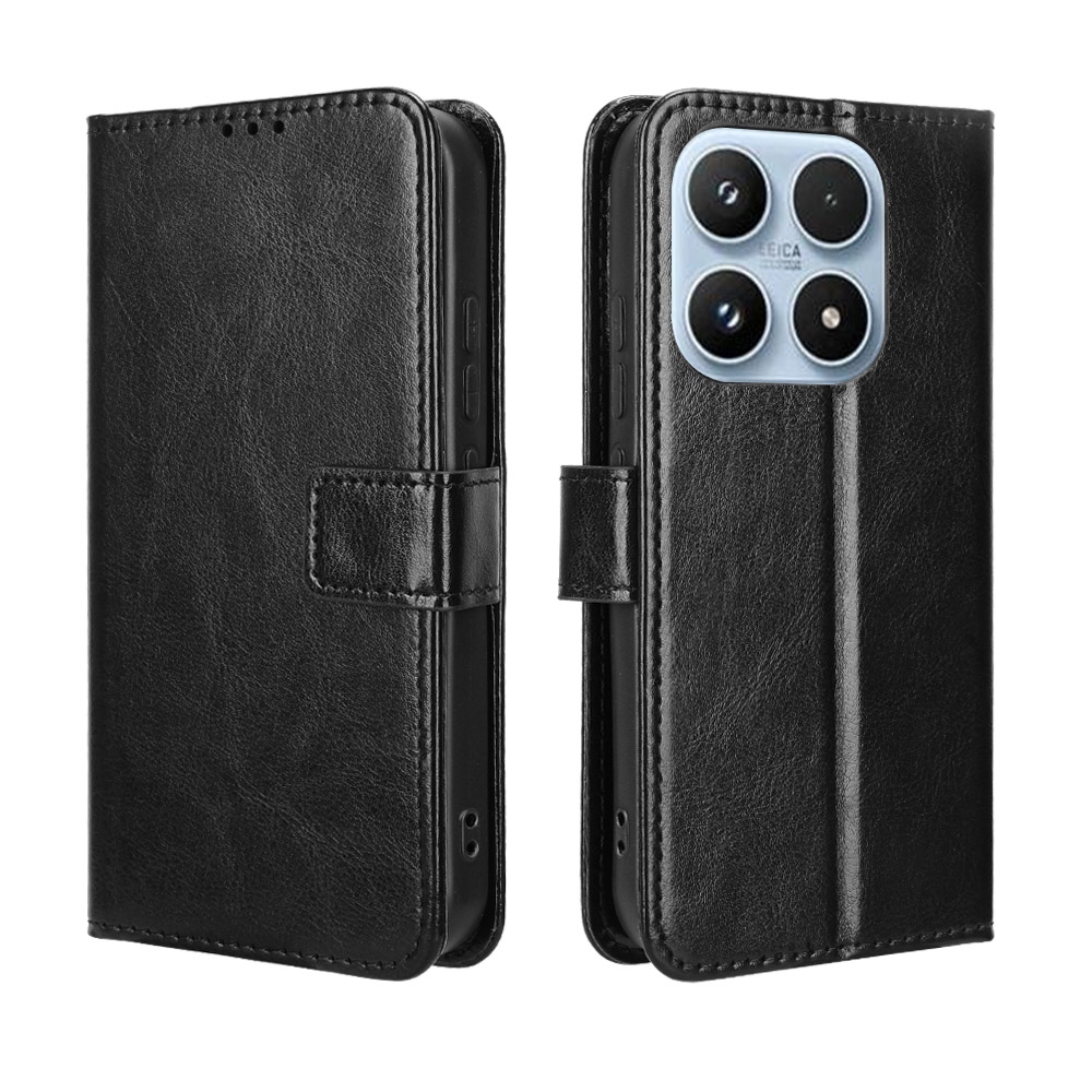 Őrült könyv tok Xiaomi 17 - fekete