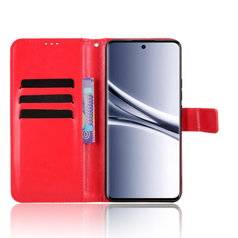 Őrült könyv tok Xiaomi Poco M8 5G/Redmi Note 15 5G/Note 15 4G - piros