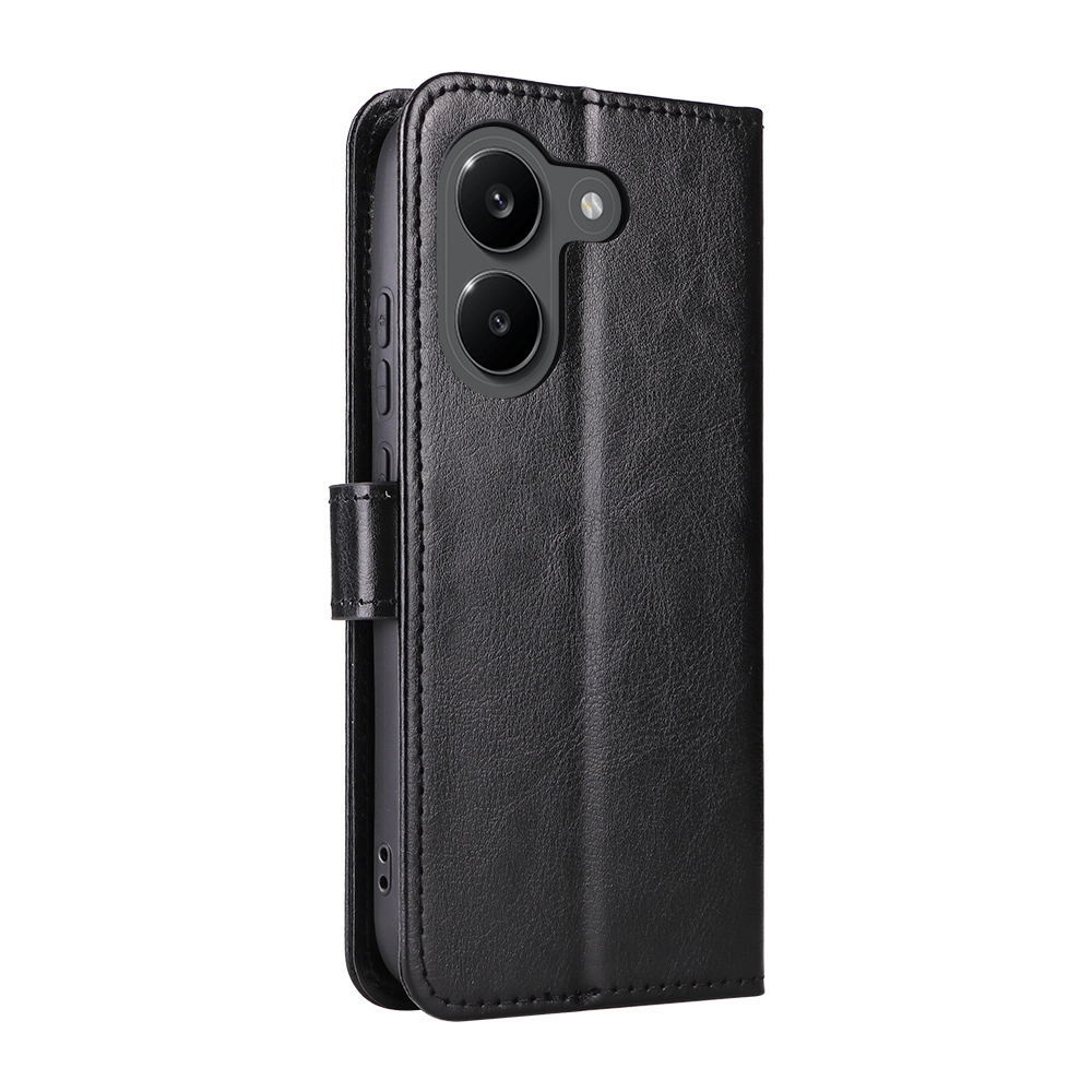 Őrült könyv tok a Xiaomi Poco X8 Pro 5G-hez - fekete