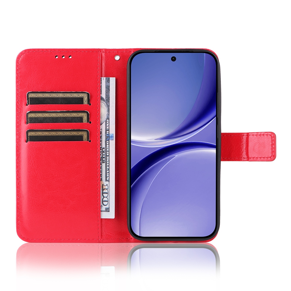 Őrült könyv tok a Xiaomi Poco X8 Pro 5G-hez - piros