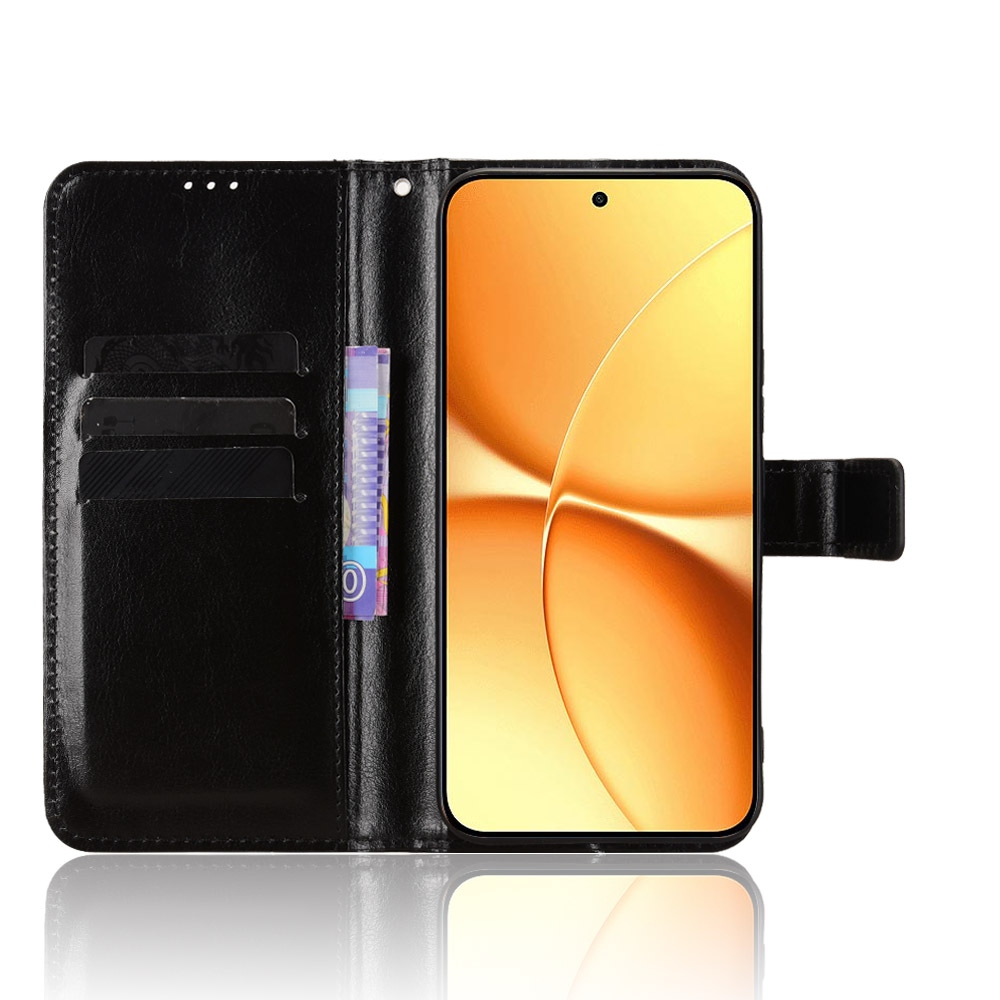 Őrült könyv tok a Xiaomi Poco X8 Pro Max 5G-hez - fekete