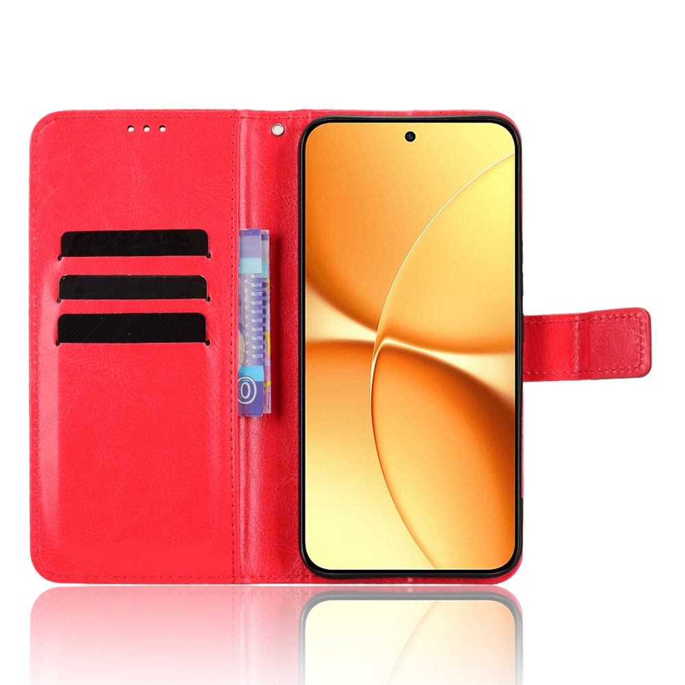 Őrült könyv tok a Xiaomi Poco X8 Pro Max 5G-hez - piros