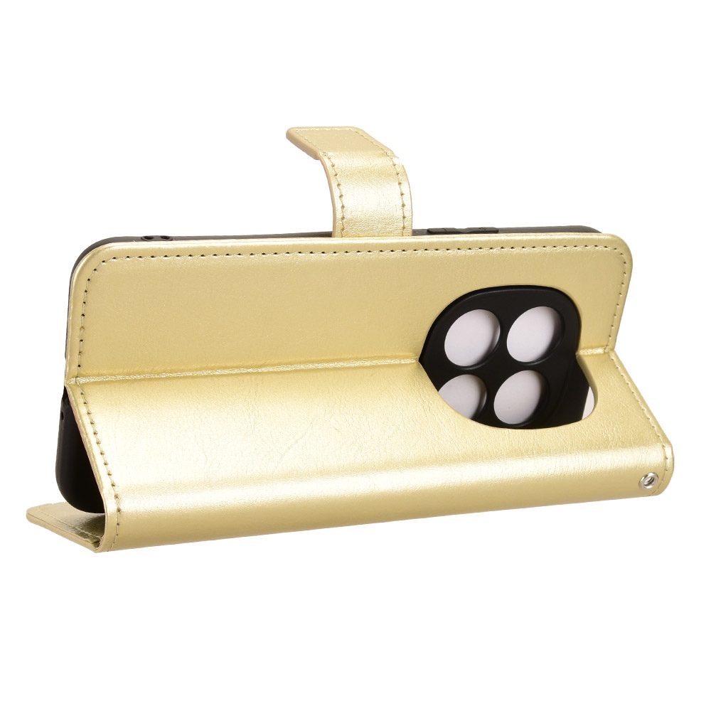 Őrült könyv tok a Xiaomi Redmi Note 15 Pro 4G-hez - arany színben