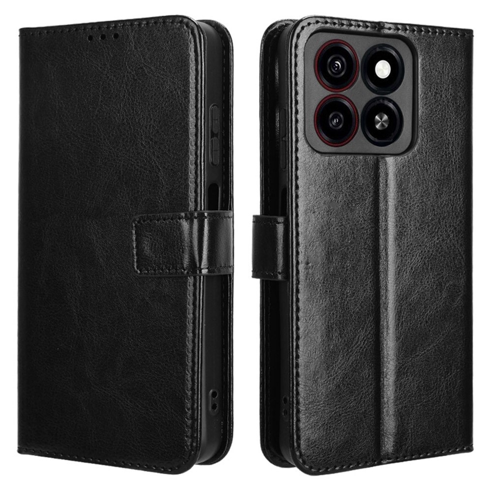 Őrült könyv tok a ZTE Blade A35 készülékhez - fekete