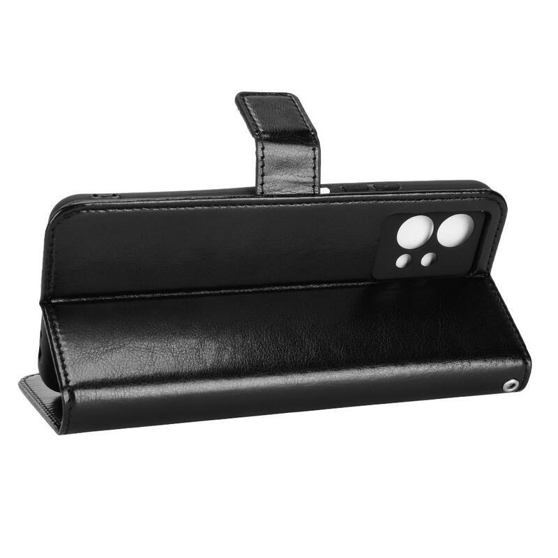 Őrült pénztárca tok a Vivo Y55 5G-hez - fekete