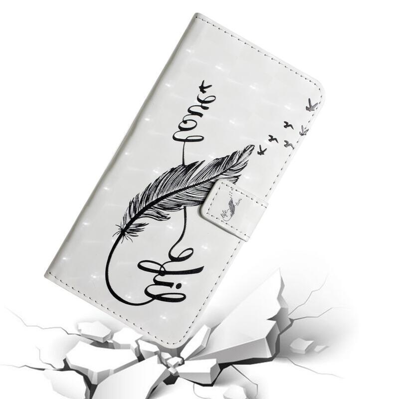 Kreatív pénztárca tok Samsung Galaxy A13 5G/Galaxy A04s (164,7 x 76,7 x 9,1 mm) - fekete toll