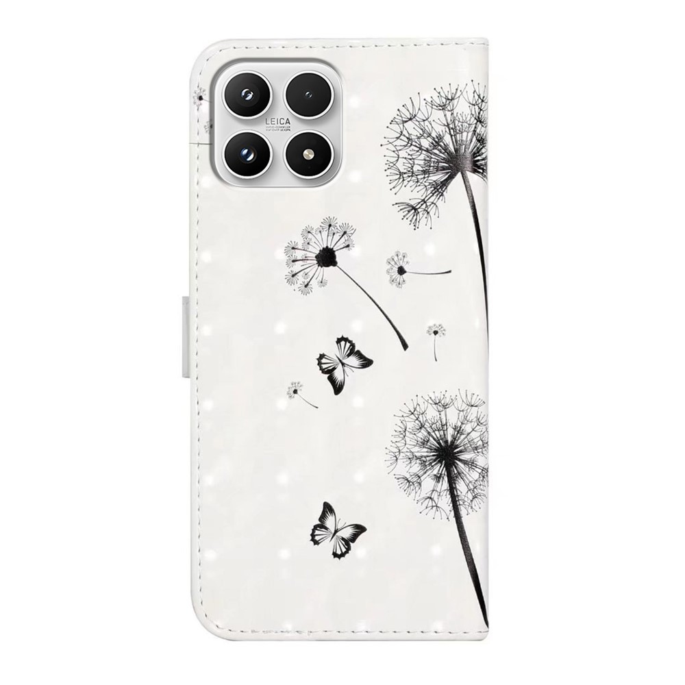 Kreatív pénztárca tok Xiaomi 17 - gyerekek és pitypang