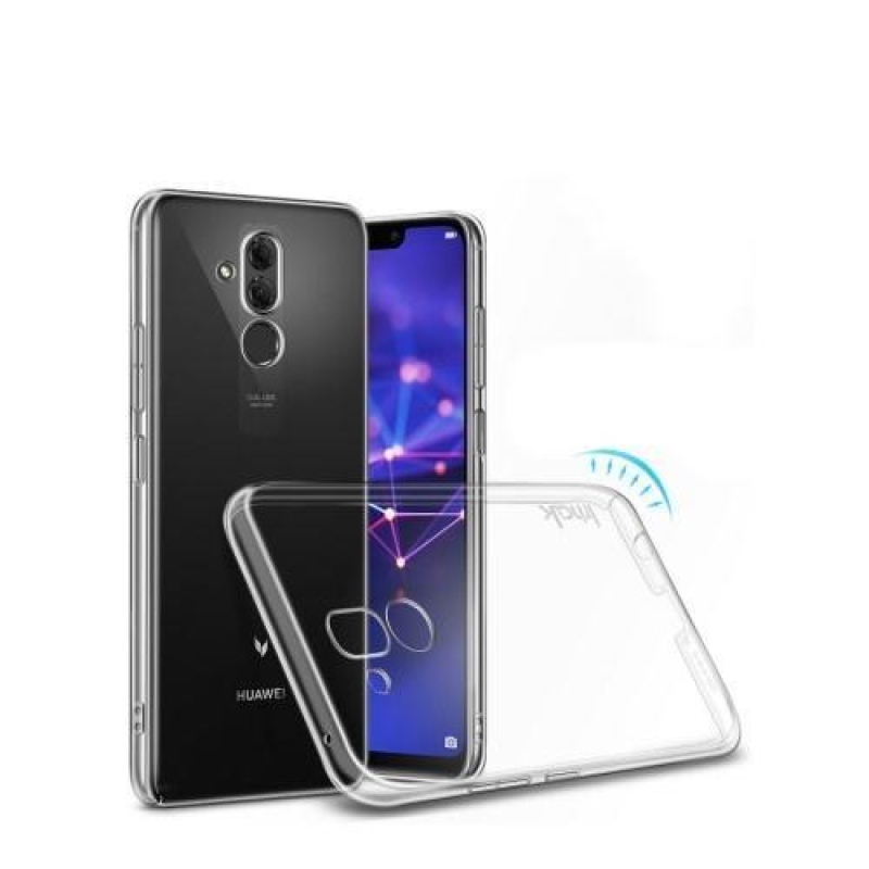 Kristály műanyag borító és fólia készlet a kijelzőhöz Huawei Mate 20 Lite - átlátszó