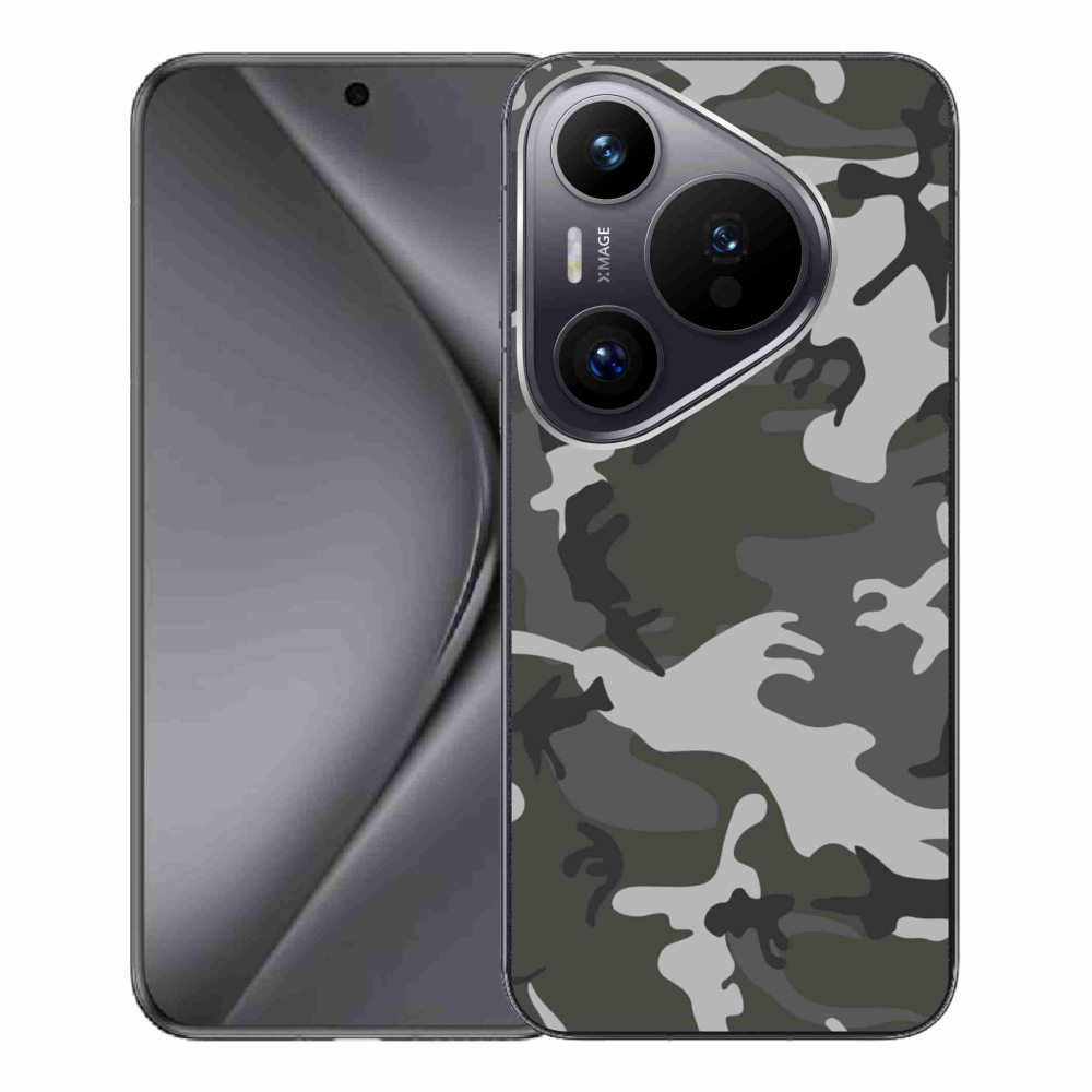 Gél borítás mmCase a Huawei Pura 70 Pro készülékhez - álcázott minta