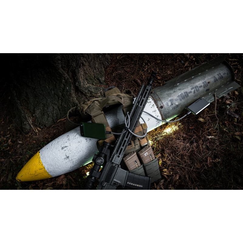 Tactical Fat Man 2.0 kábel USB-C/USB-C 1m szürke