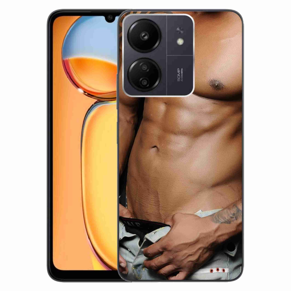 Gél borítás mmCase a Xiaomi Poco C65/Redmi 13C - szexi férfihez