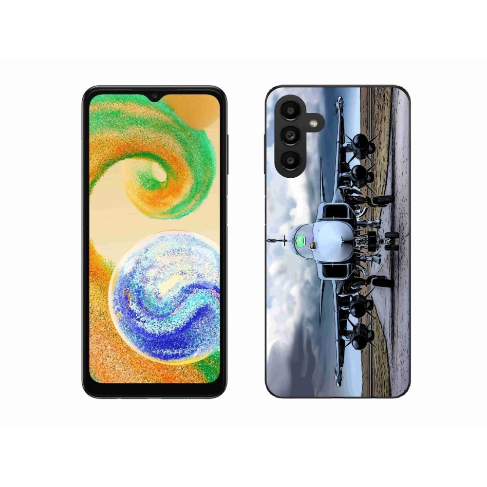 Zselés borítás mmCase Samsung Galaxy A04s (164.7x76.7x9.1mm) - katonai repülőgépek számára