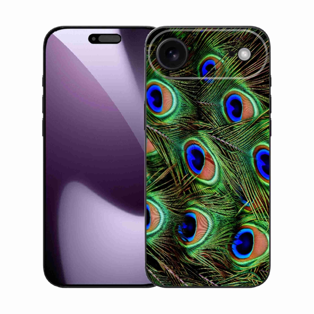 Zselés borítás mmCase iPhone 17 Air készülékhez - pávatoll