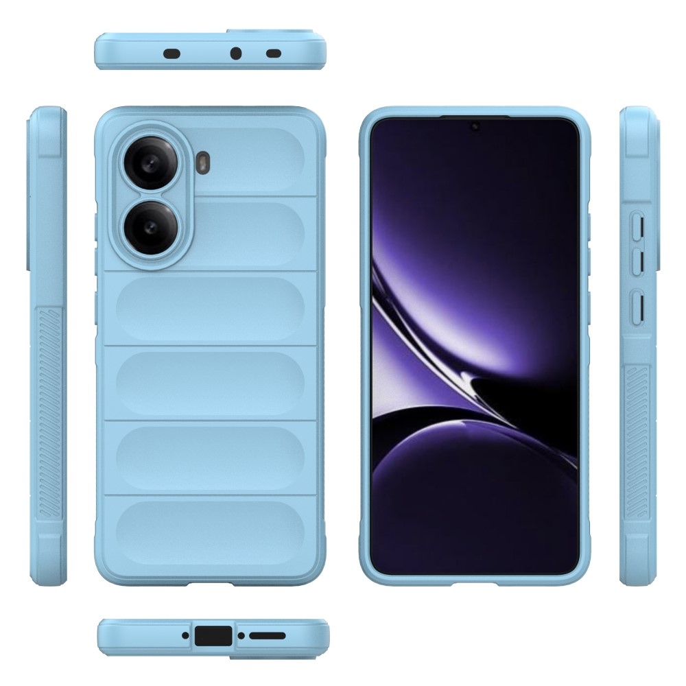 Rugg tartós zselés tok Xiaomi Poco X7 Pro 5G - világoskék színben