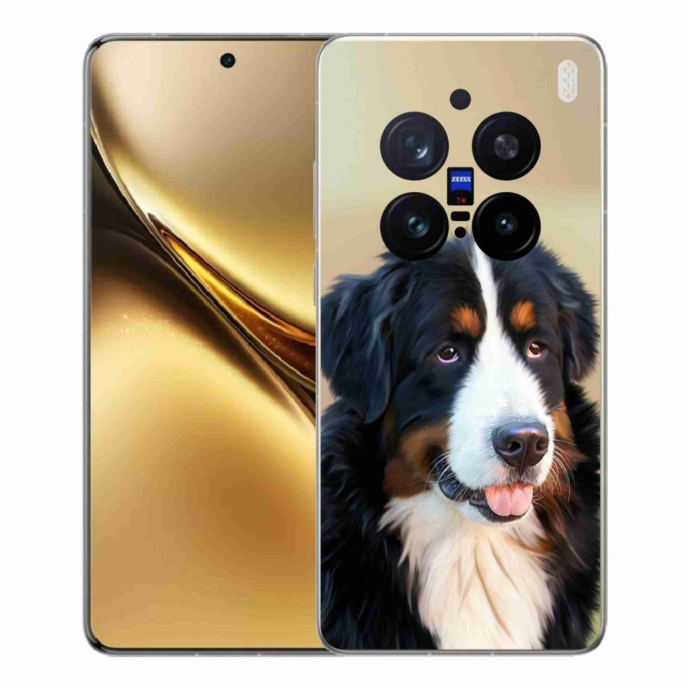 Zselés borítás mmCase a Vivo X200 Pro 5G készülékhez - Berni hegyi kutya