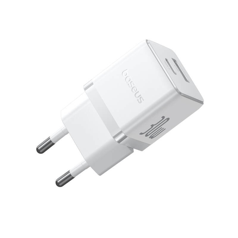 Baseus Palm gyors töltő USB-A + USB-C 30W Fehér