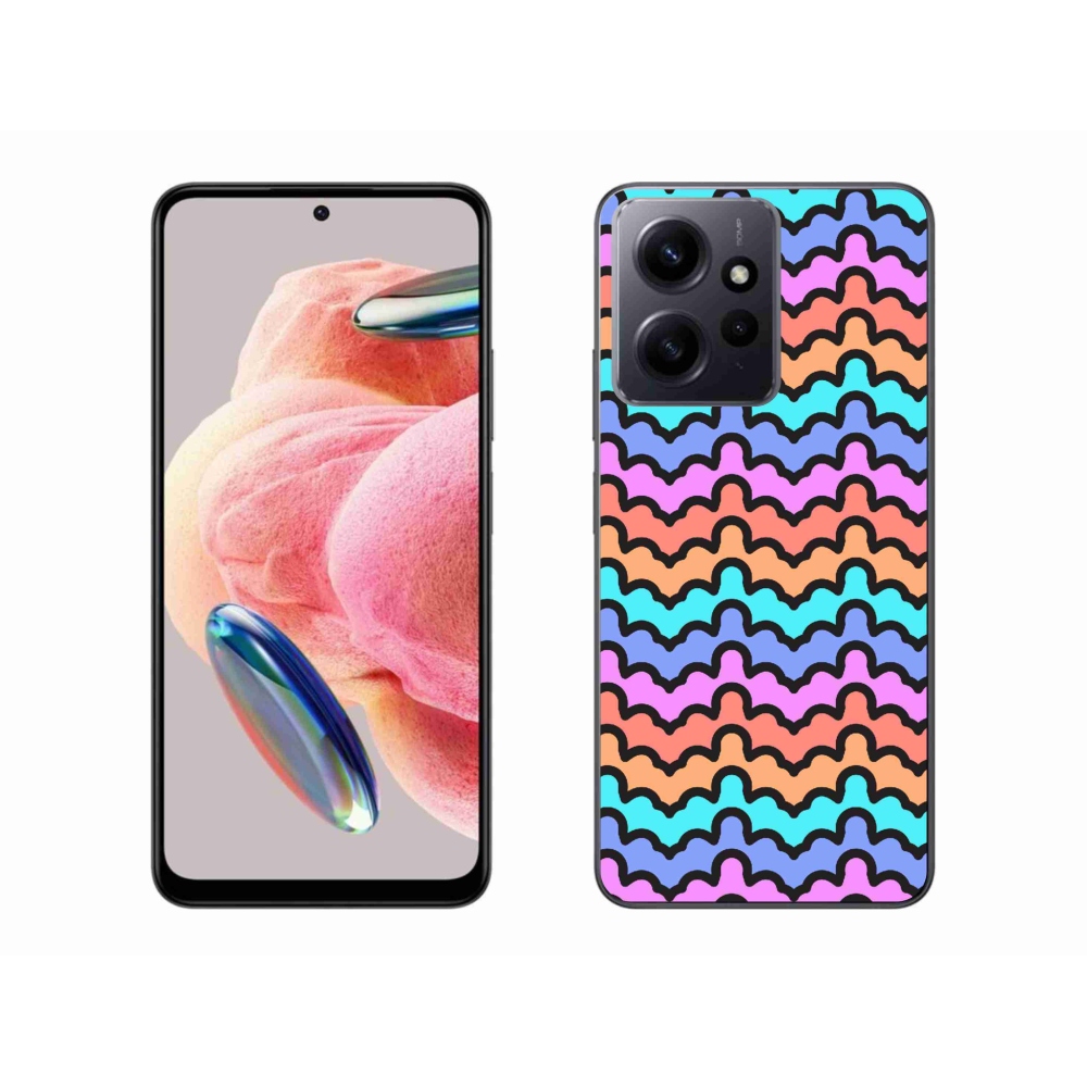 Gél borítás mmCase a Xiaomi Redmi Note 12 4G-hez - absztrakt motívum 30