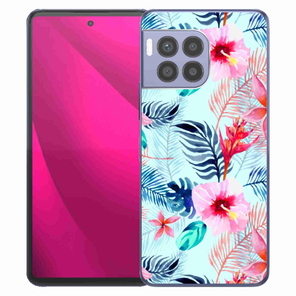 Zselés borítás mmCase a T-Mobile T Phone 2 Pro készülékhez - virágok