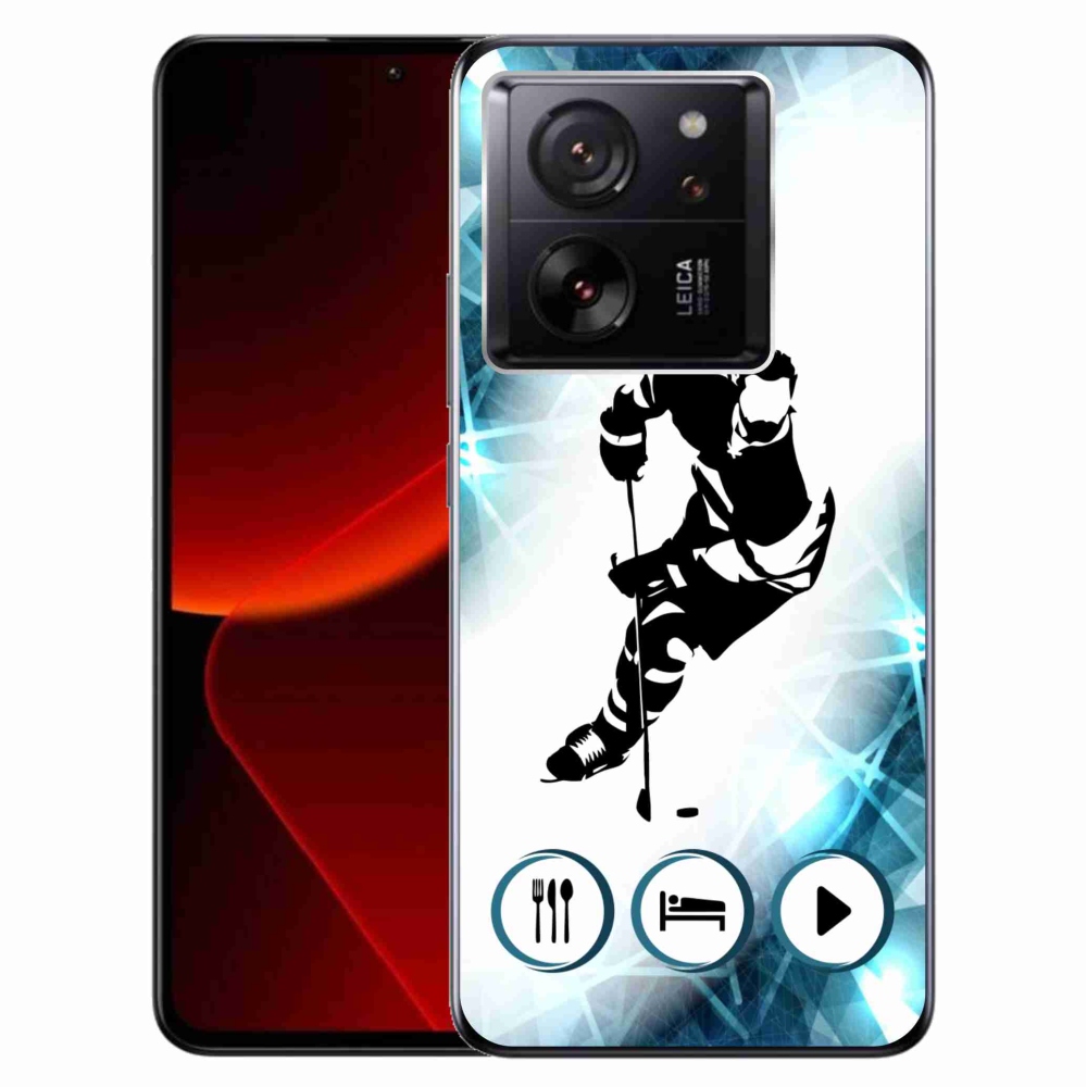 Gél borítás mmCase a Xiaomi 13T/13T Pro számára - jégkorong 1