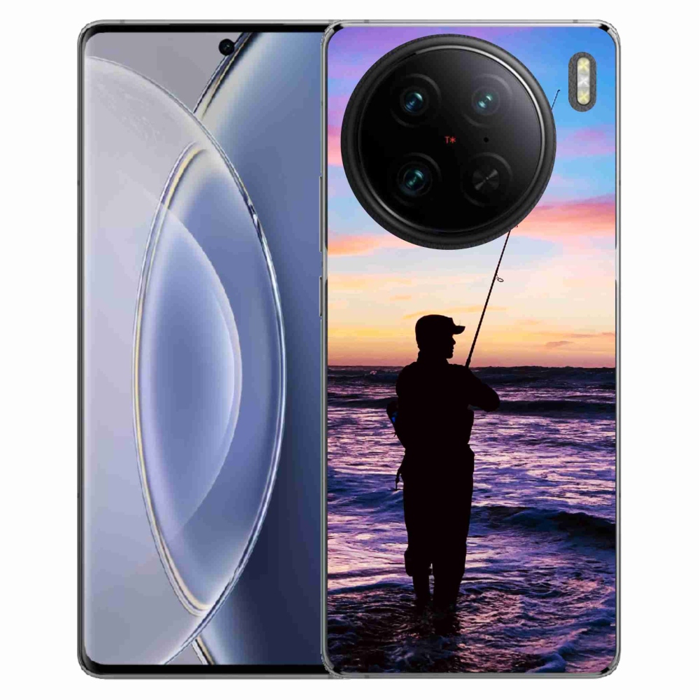 Zselés borítás mmCase a Vivo X90 Pro számára - halászat 1