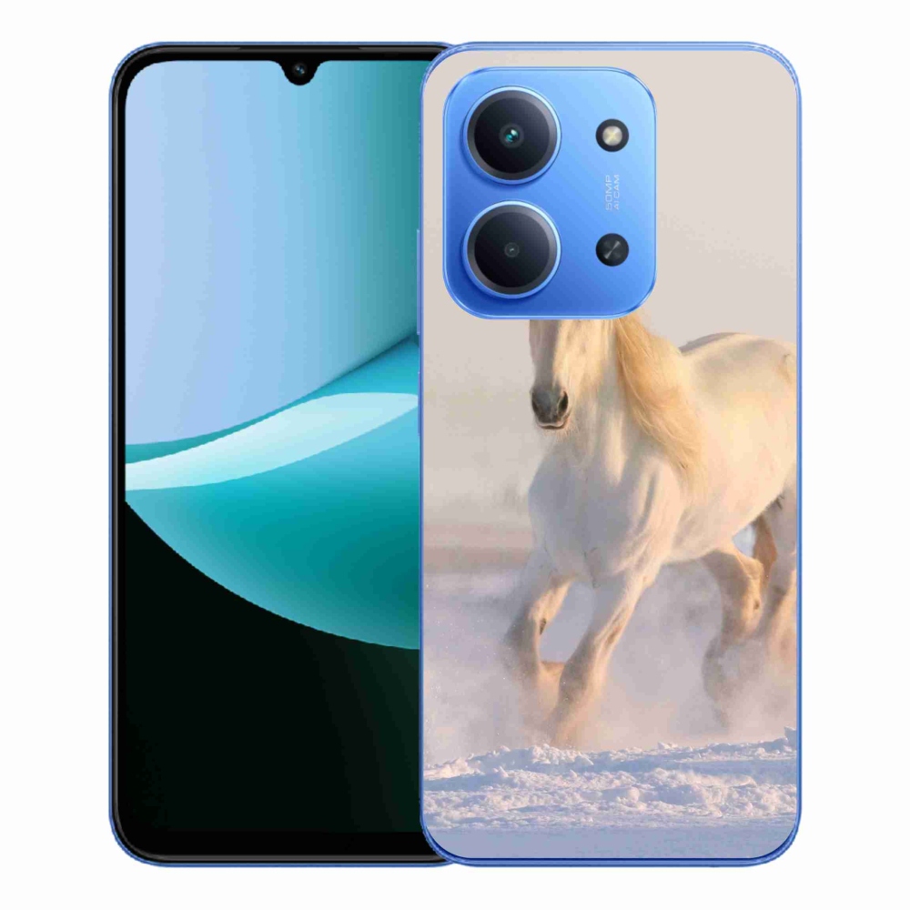 Gél borítás mmCase a Xiaomi Redmi 15C 4G/5G (173mm) - ló a hóban