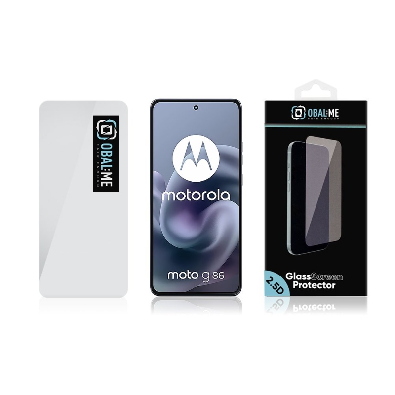CSOMAG:ME 2.5D edzett üveg Motorola G86/G86 Power Clear számára