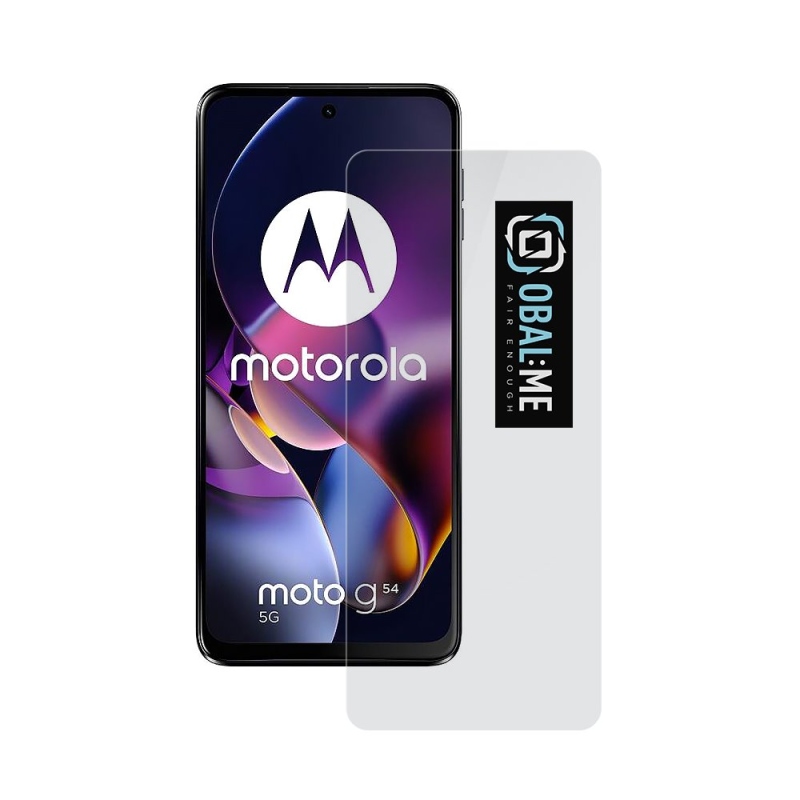 CSOMAG:ME 2.5D edzett üveg Motorola G54 5G/Power Edition számára Clear