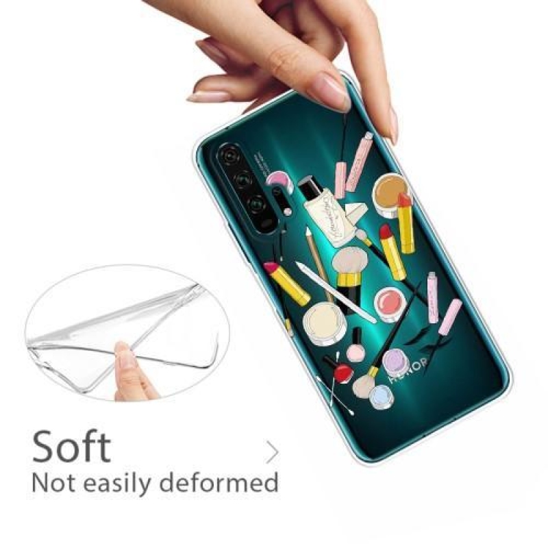 Aranyos zselés tok a Honor 20 Pro-hoz - smink