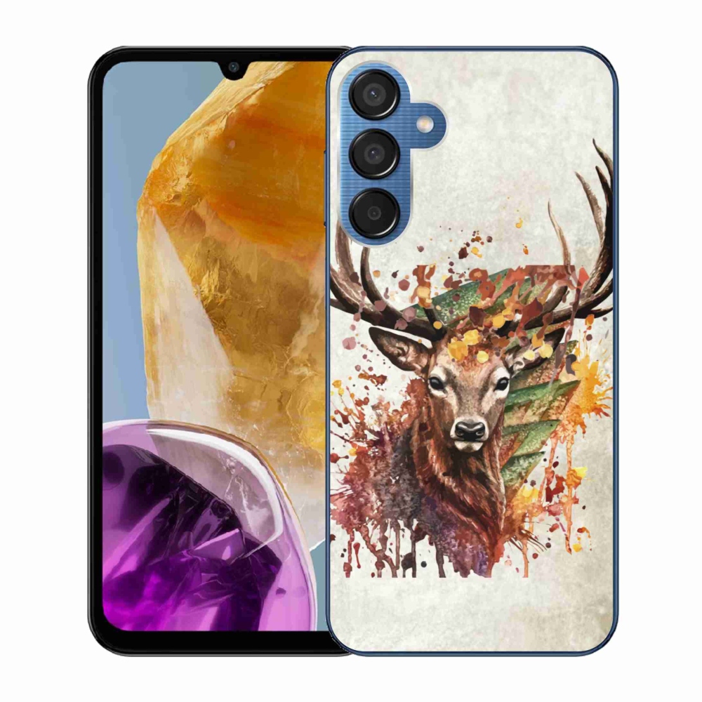 Gél tok mmCase a Samsung Galaxy M15 5G készülékhez - szarvas 1