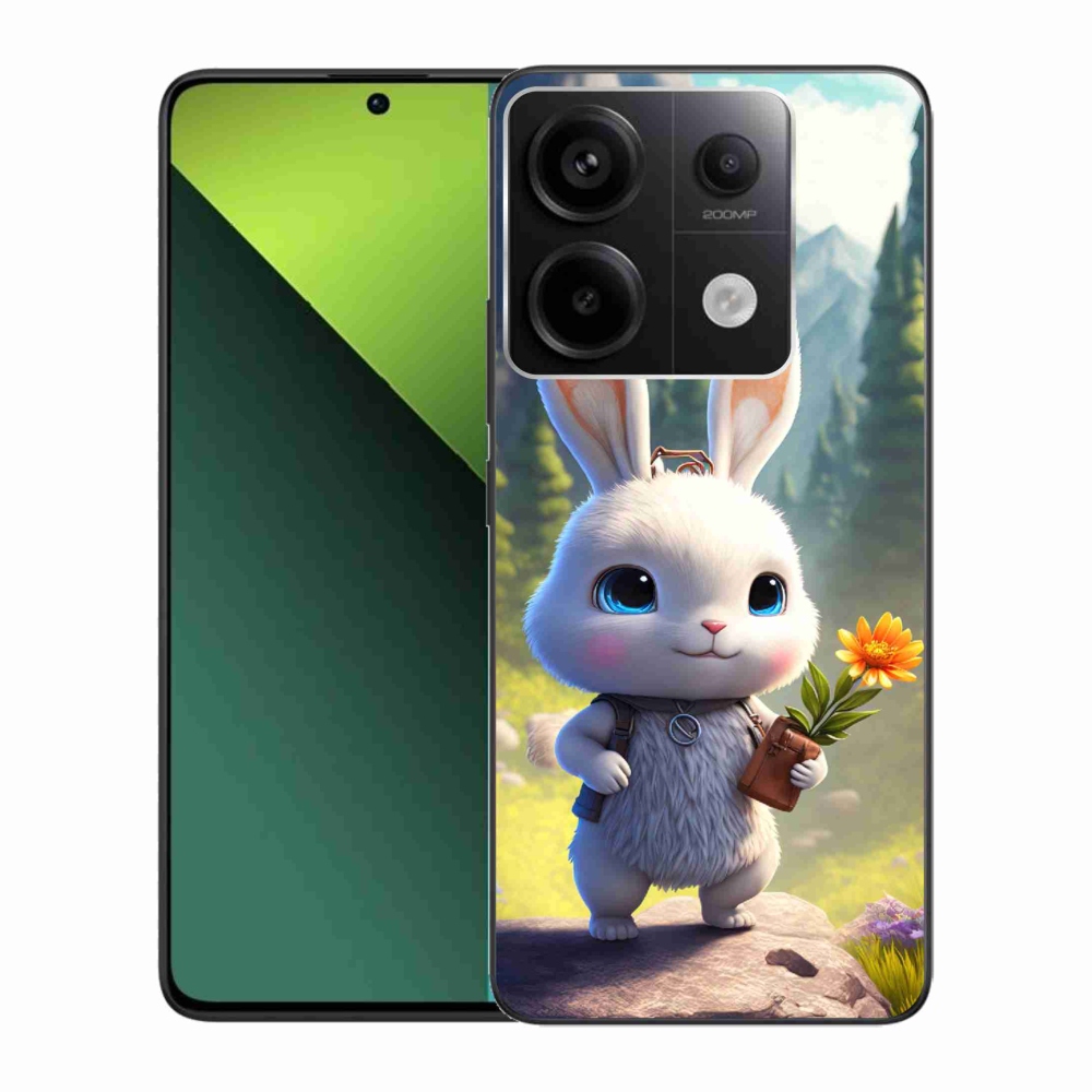 Gél borítás mmCase a Xiaomi Redmi Note 13 Pro 5G/Poco X6 5G számára - aranyos nyuszi