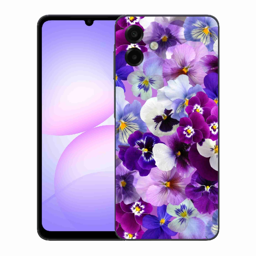 Gél borító mmCase Samsung Galaxy A07 4G - virágok 9
