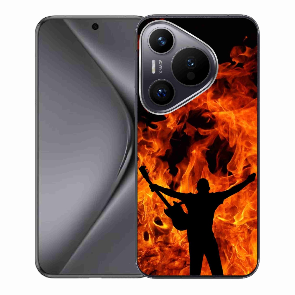 Gél borító mmCase a Huawei Pura 70 - zenész és tűz
