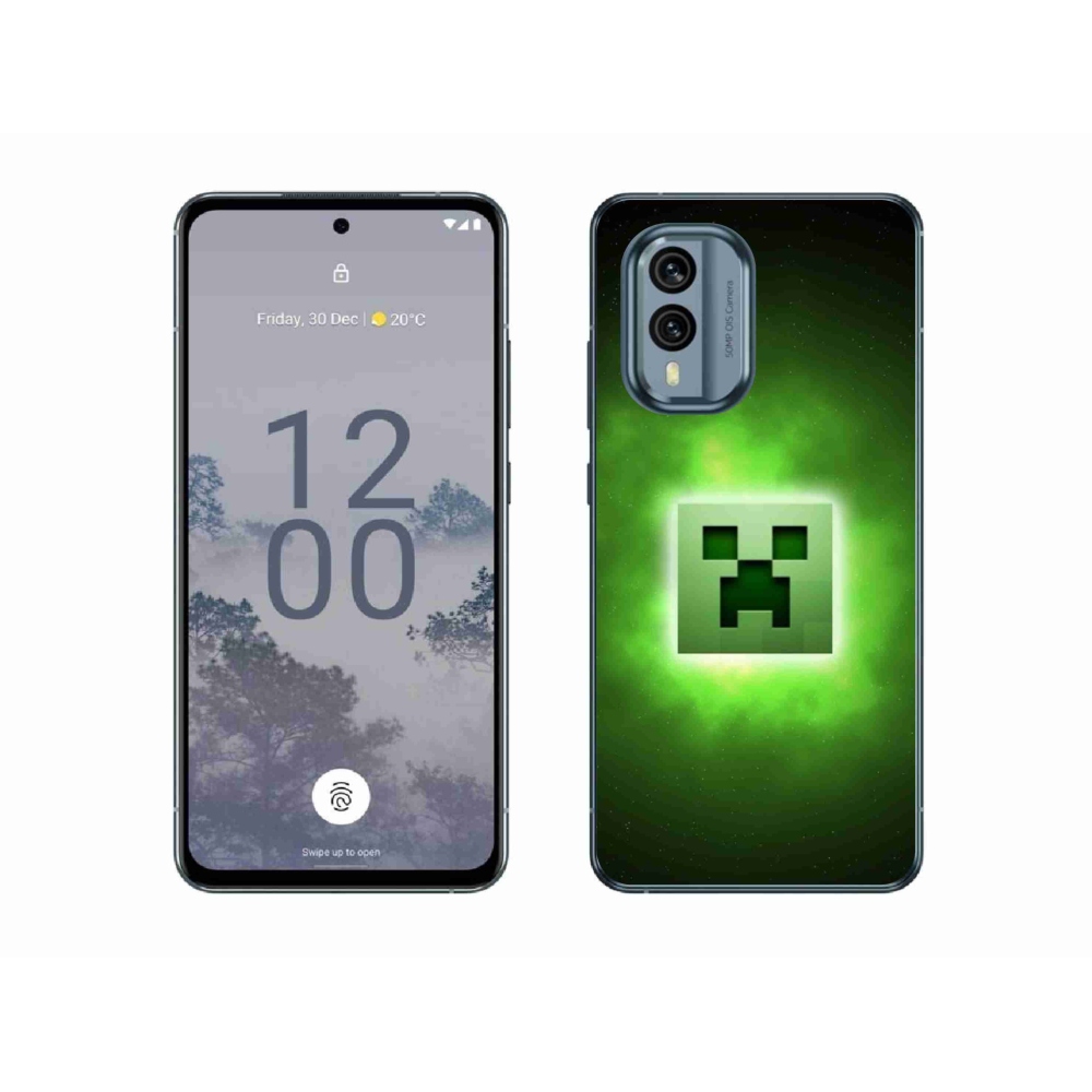 Zselés borítás mmCase a Nokia X30 5G készülékhez - minecraft