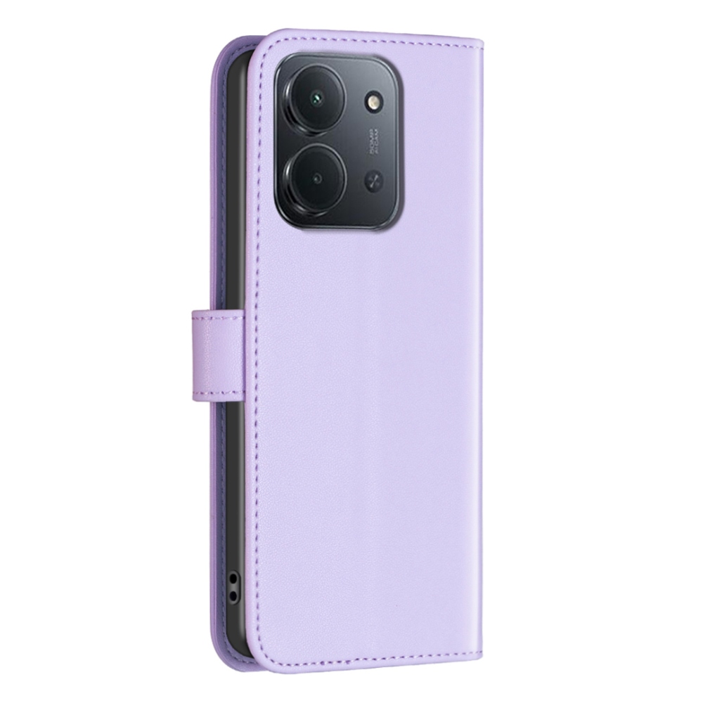 BNF könyvtáska Xiaomi Redmi 15C 4G/5G (173mm) - világos lila