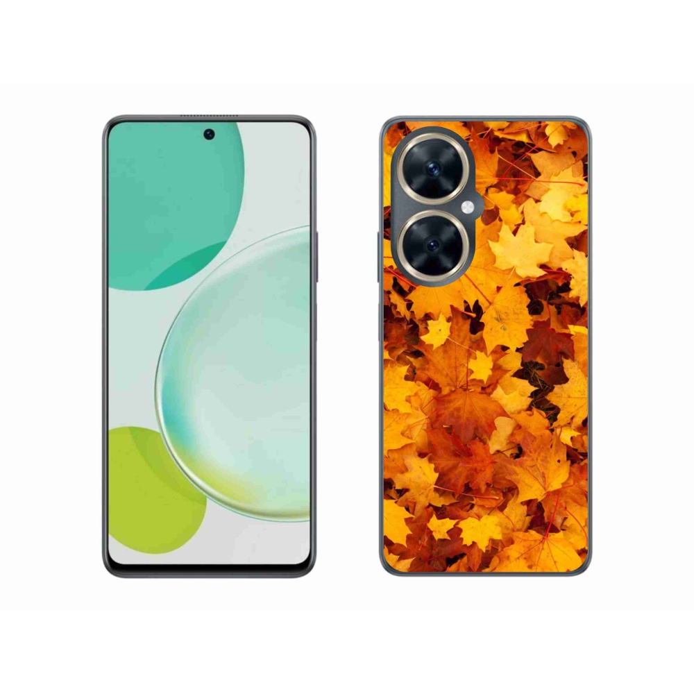Gél borítás mmCase a Huawei Nova 11i készülékhez - juharlevelek