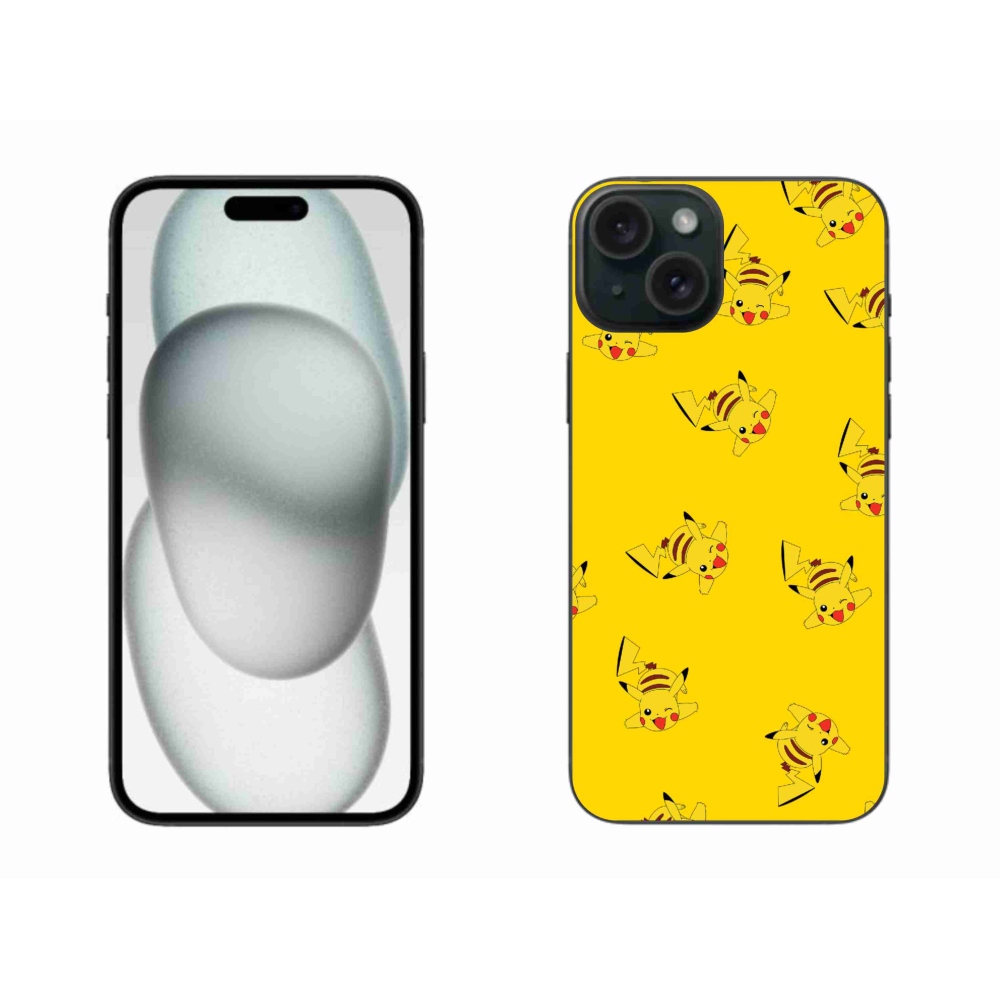 Zselés borítás mmCase iPhone 15 Plus készülékhez - pikachu