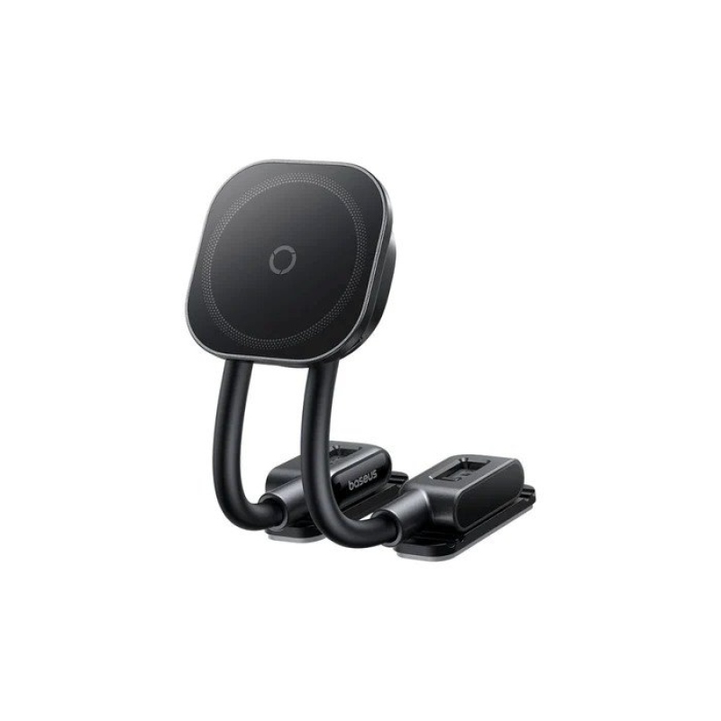 Baseus PrimeTrip C03s Pro mágneses autós tartó vezeték nélküli töltéssel 15W Cosmic Black