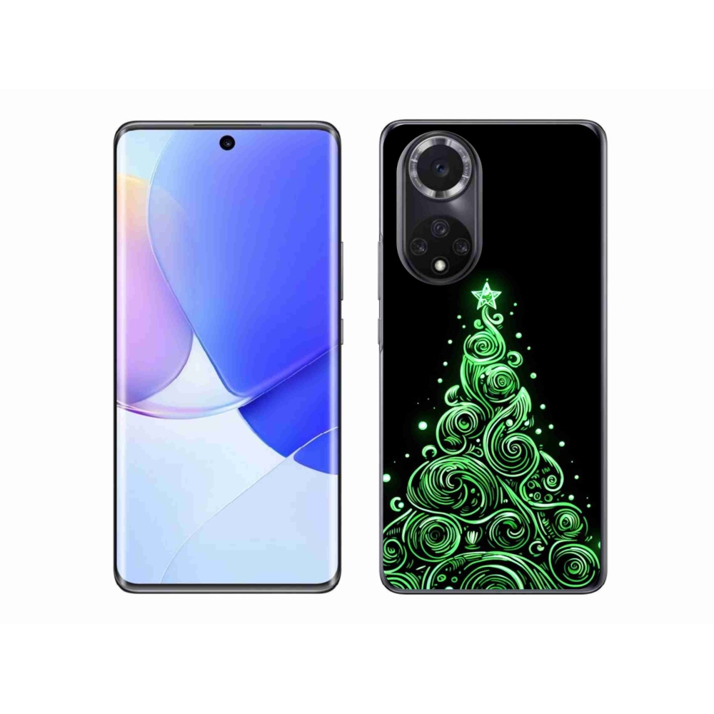 Gél borítás mmCase a Huawei Nova 9-en - neon karácsonyfa 3