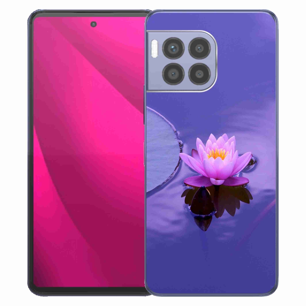 Zselés borítás mmCase a T-Mobile T Phone 2 Pro készülékhez - virág a felületen