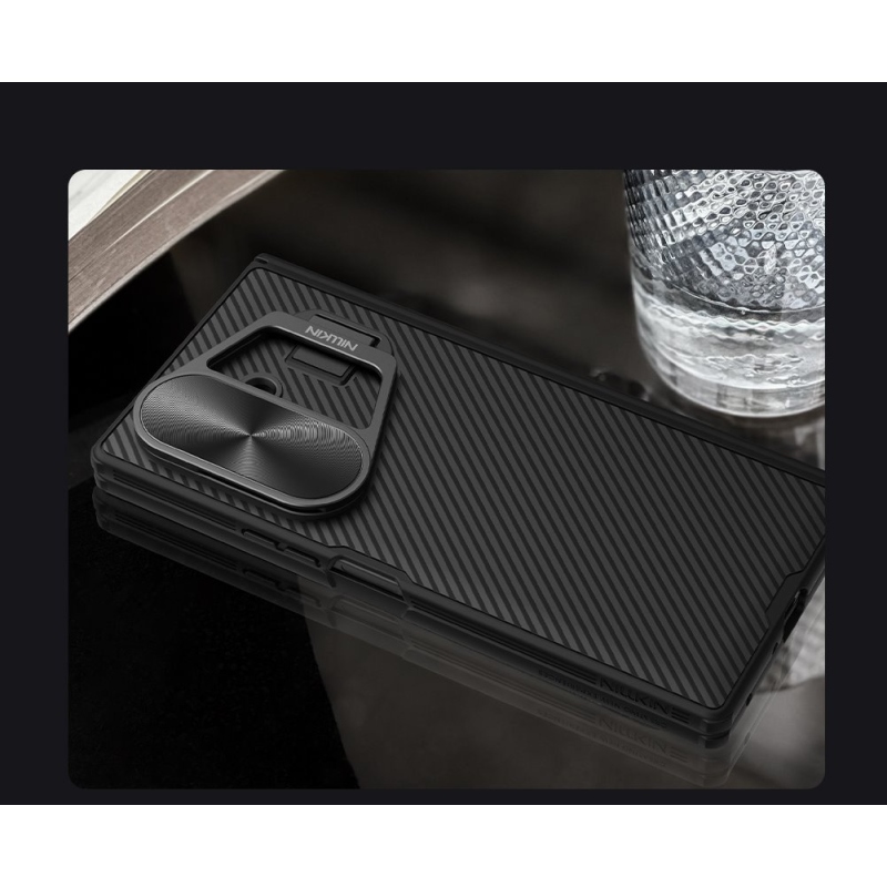 Nillkin CamShield Prop mágneses hátlap Samsung Galaxy Z Fold 7 Fekete fekete
