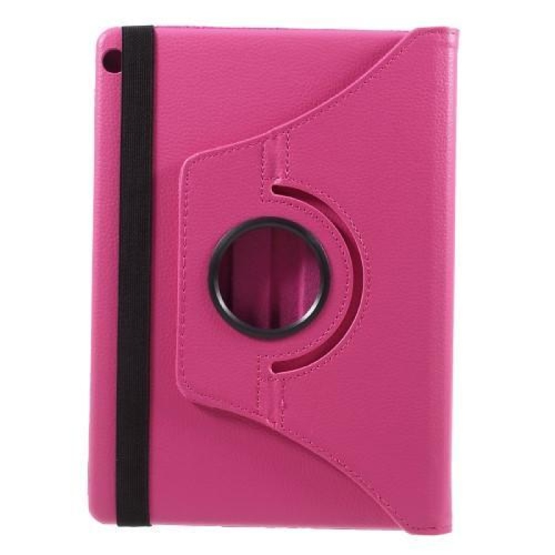 Cyrc forgatható PU bőr tok Huawei MediaPad M3 Lite 10 - rózsaszínű