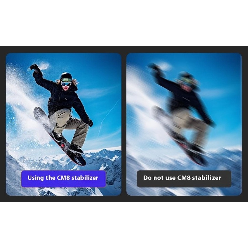 3 tengelyes összecsukható stabilizátor FunSnap CM8 AI mobilhoz
