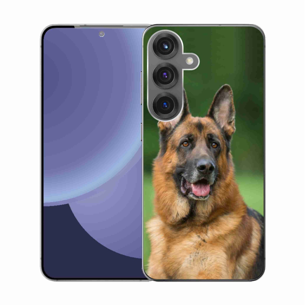 Gél borítás mmCase Samsung Galaxy S25 - Német juhászkutya számára