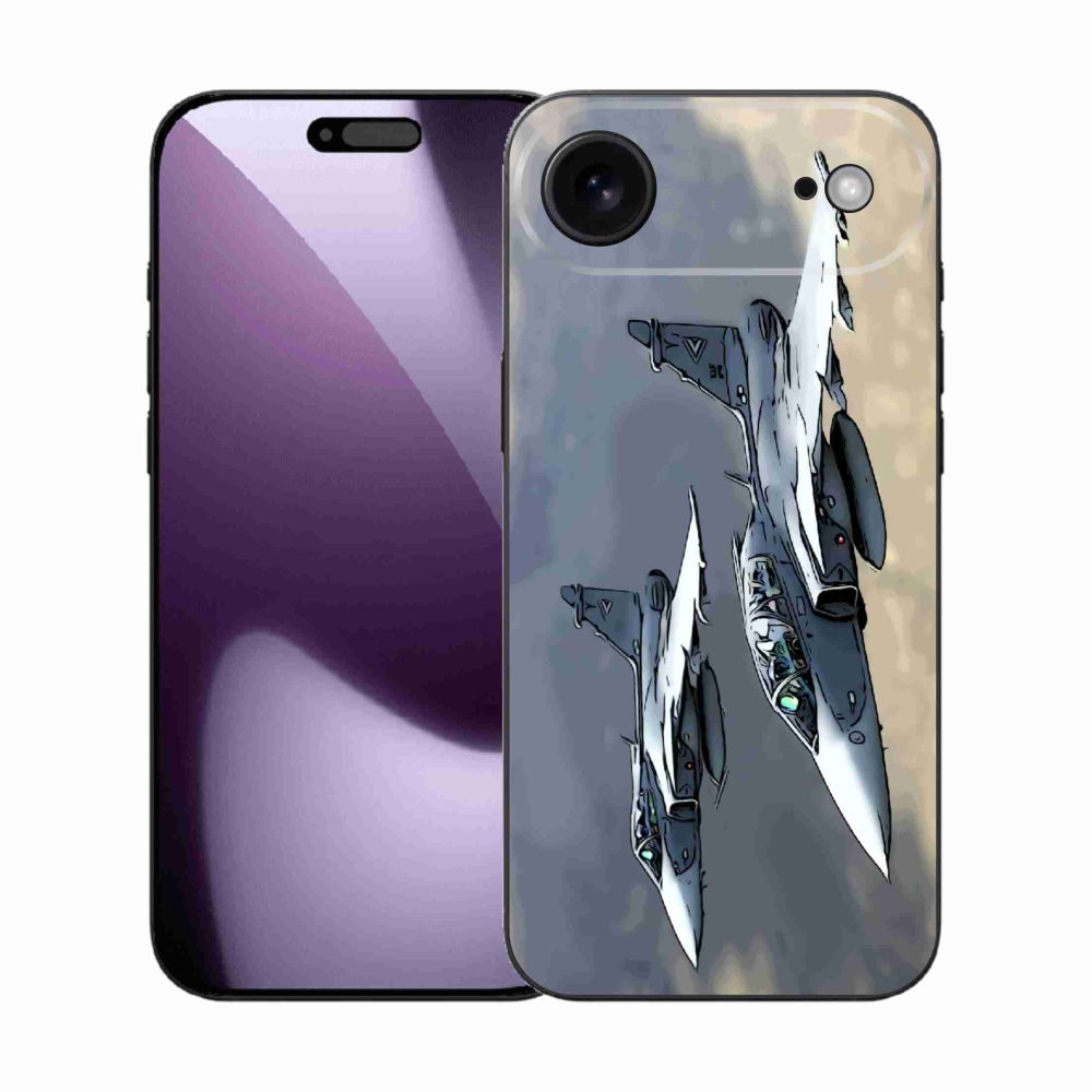 Gél borítás mmCase iPhone 17 Air készülékhez - vadászgépek