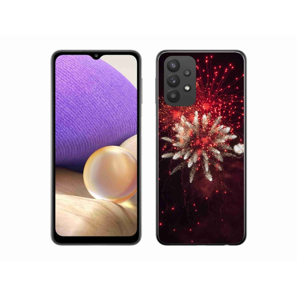 Gél borítás mmCase Samsung Galaxy A32 5G - tűzijáték
