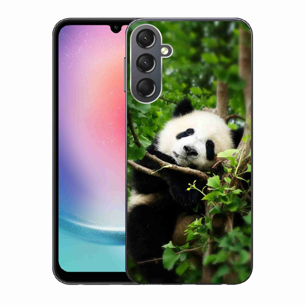 Gél védőhuzat mmCase Samsung Galaxy A24 készülékhez - panda