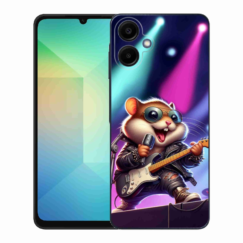 Gél borítás mmCase Samsung Galaxy A06 4G - hamster rockerhez