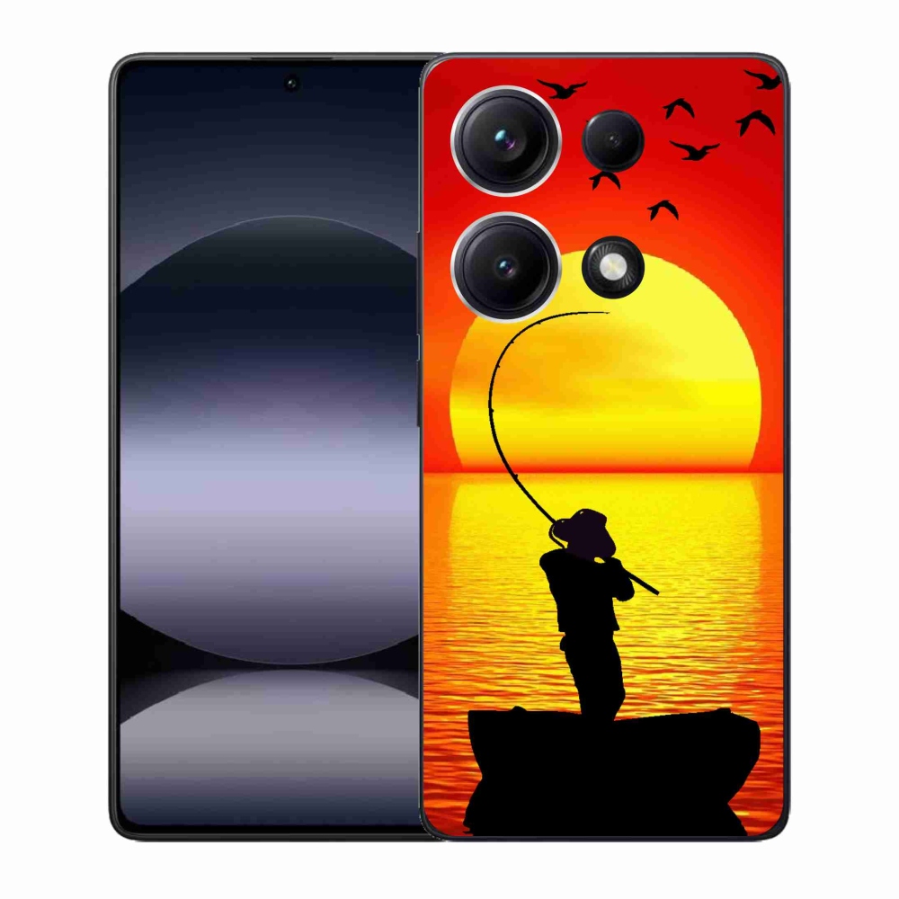 Gél borítás mmCase a Xiaomi Redmi Note 14S számára - halászat