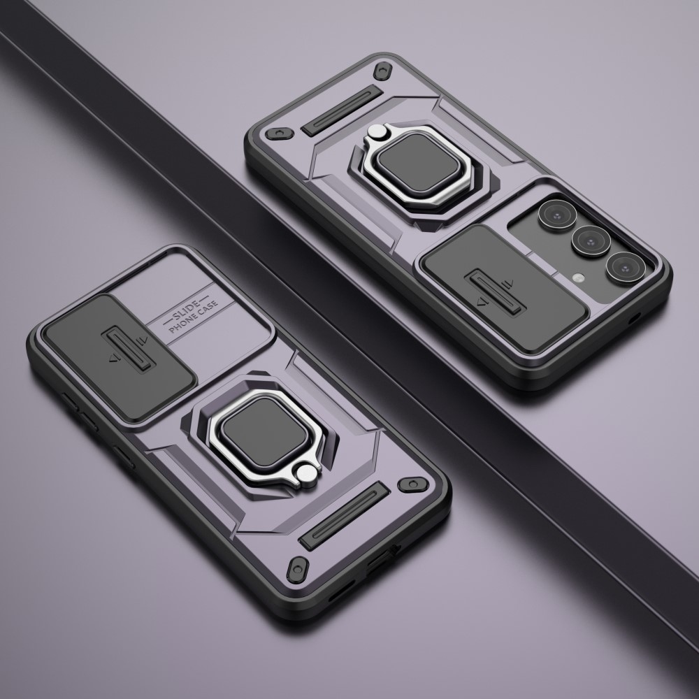 Lencseálló borítás Samsung Galaxy S25 készülékhez - lila