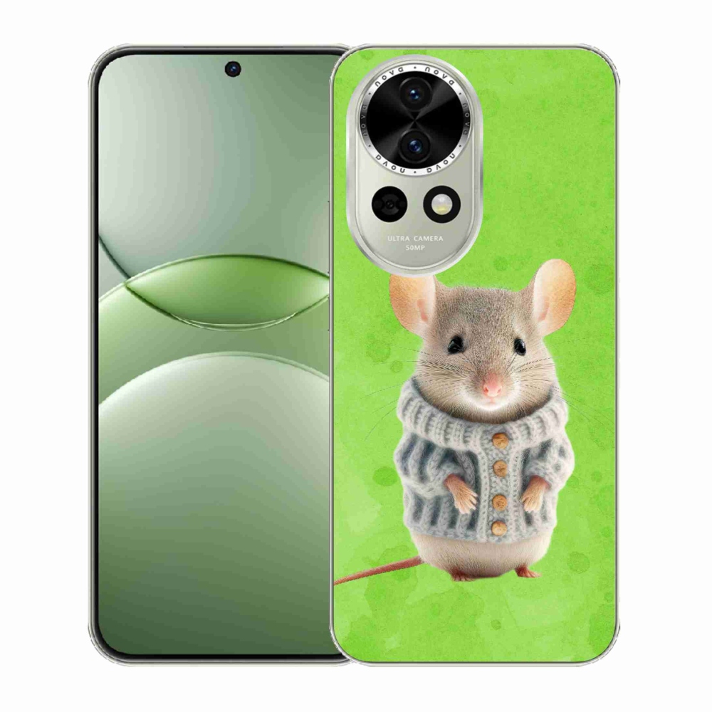 Gél borítás mmCase a Huawei Nova 13 5G készülékhez - egér pulóverben